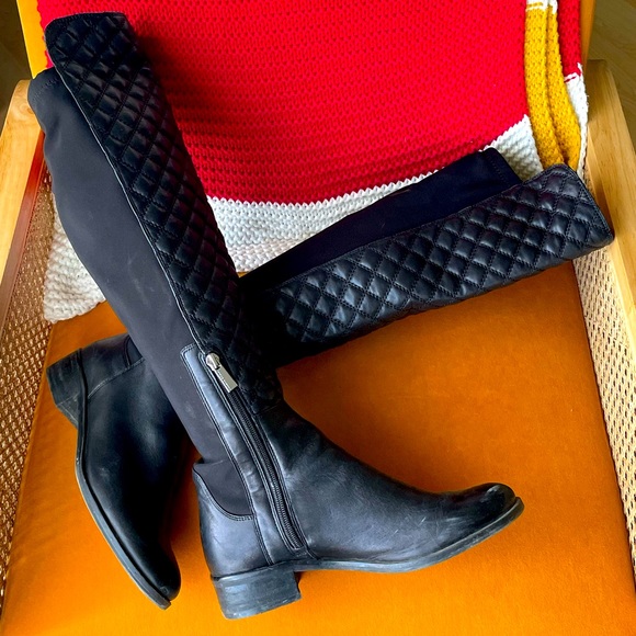 Vince Camuto Shoes - ⭐️ Host Pick ⭐️ Vince Camuto “Justina” Black Over The Knee Boots - Size 7.5